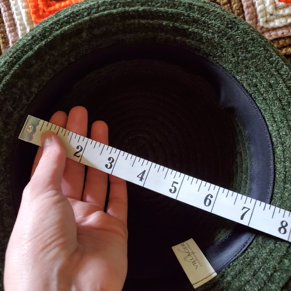 Liz Claiborne Hunter Green Textured Bucket Hat - Picture 10 of 10